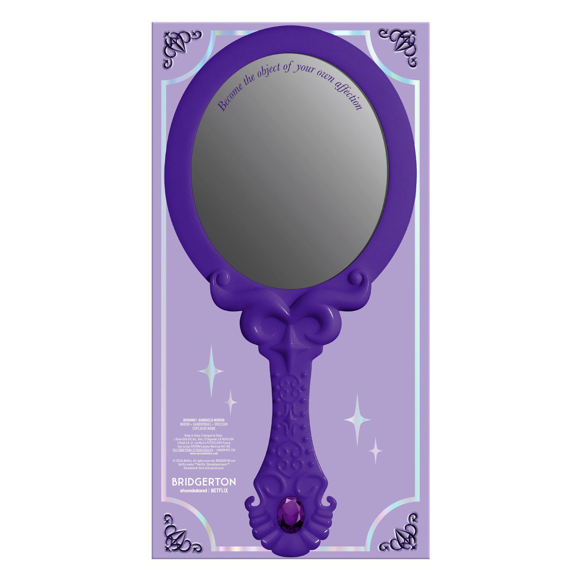 Bridgerton Royal Reflections Handheld Mirror