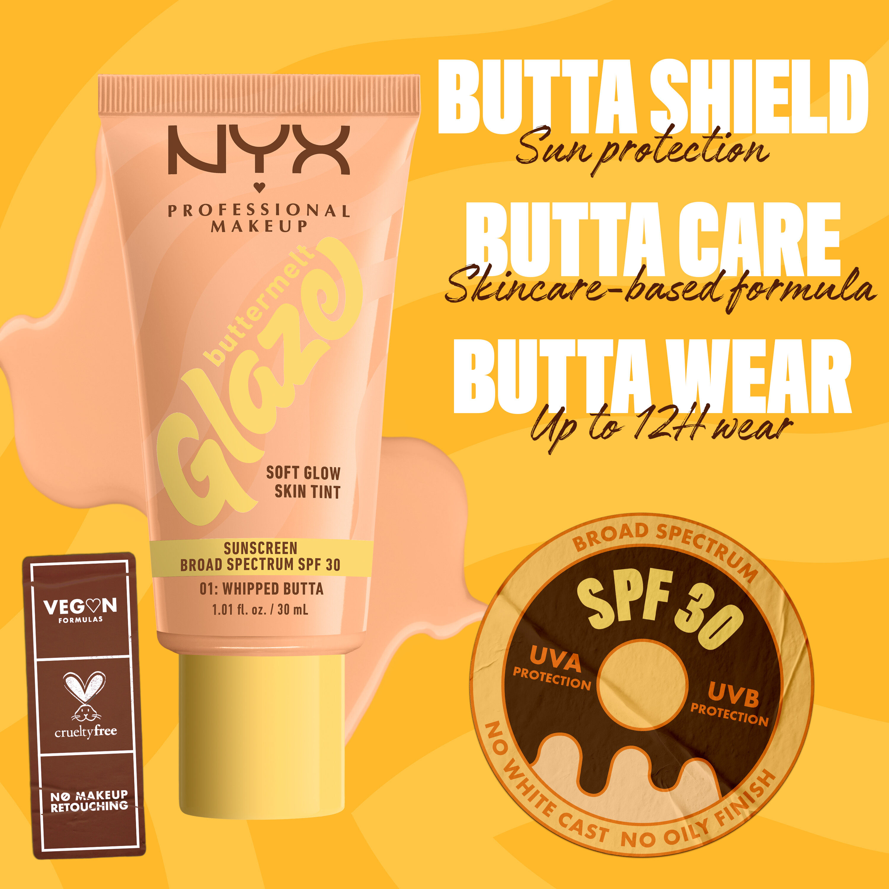 Buttermelt Glaze Soft Glow Skin Tint + SPF 30