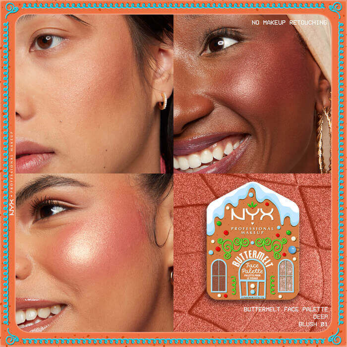Palette Duo Blush & Highlighter - Gingerbaddies Land