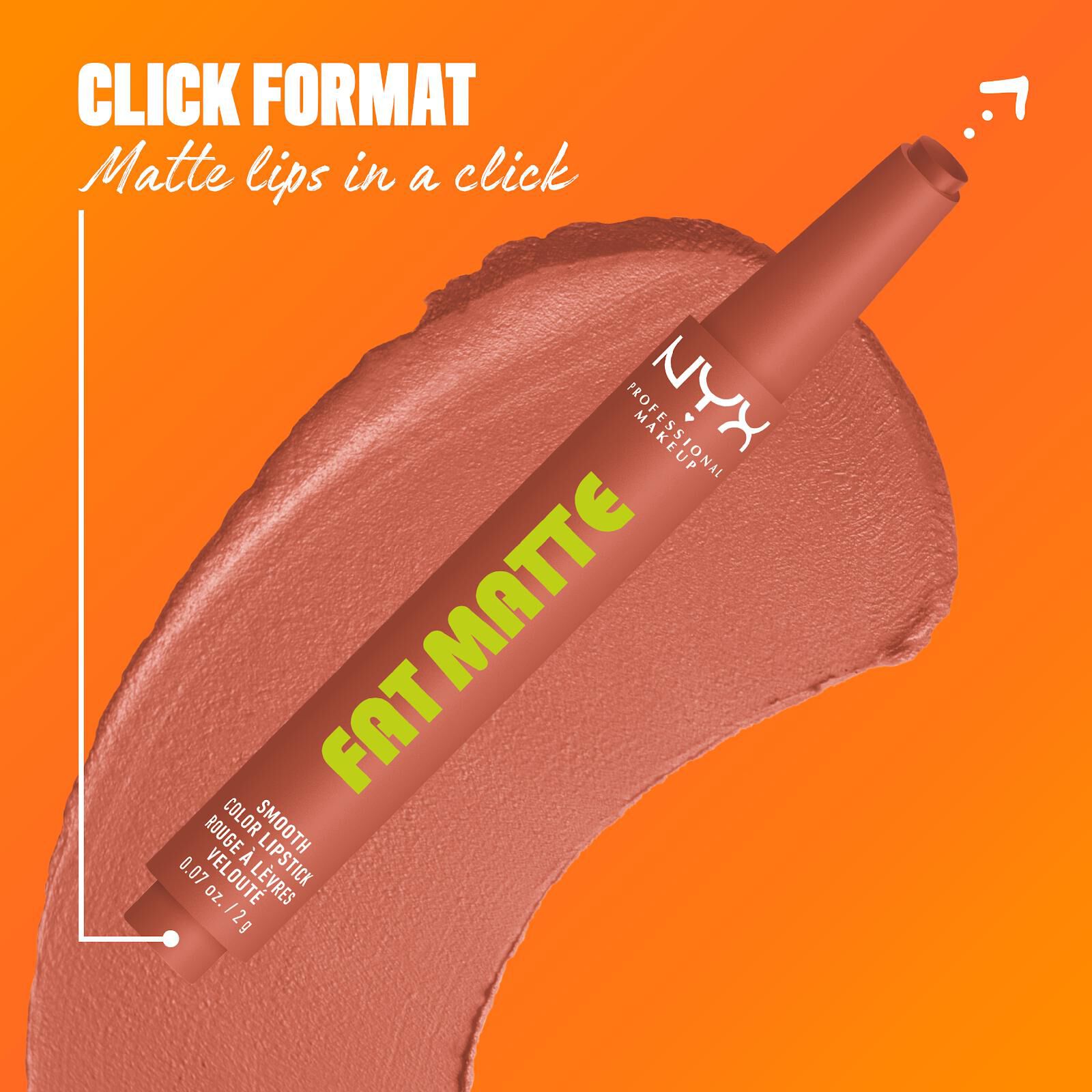 Fat Matte Smooth Color Lipstick