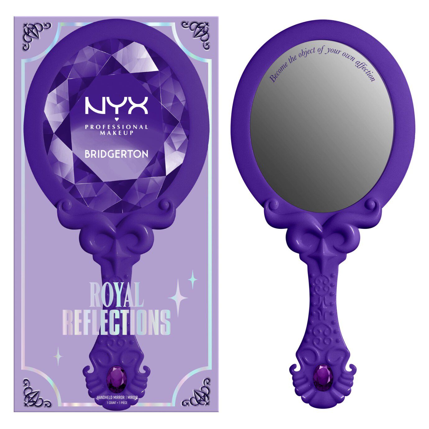 Bridgerton Royal Reflections Handheld Mirror