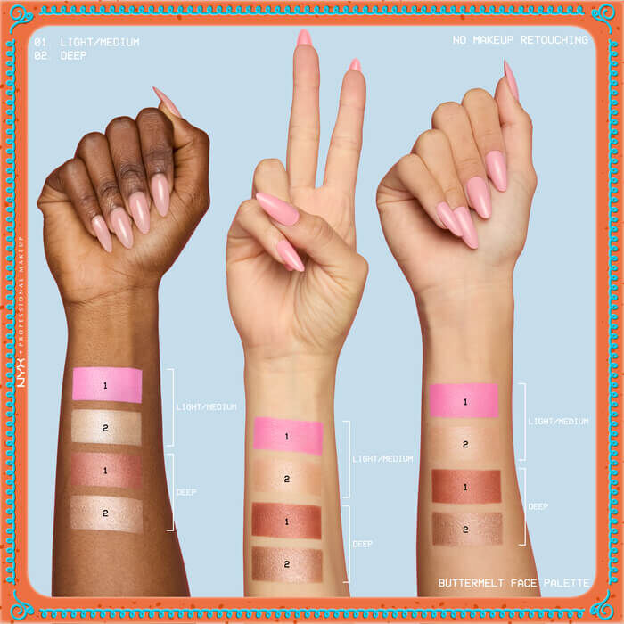 Palette Duo Blush & Highlighter - Gingerbaddies Land