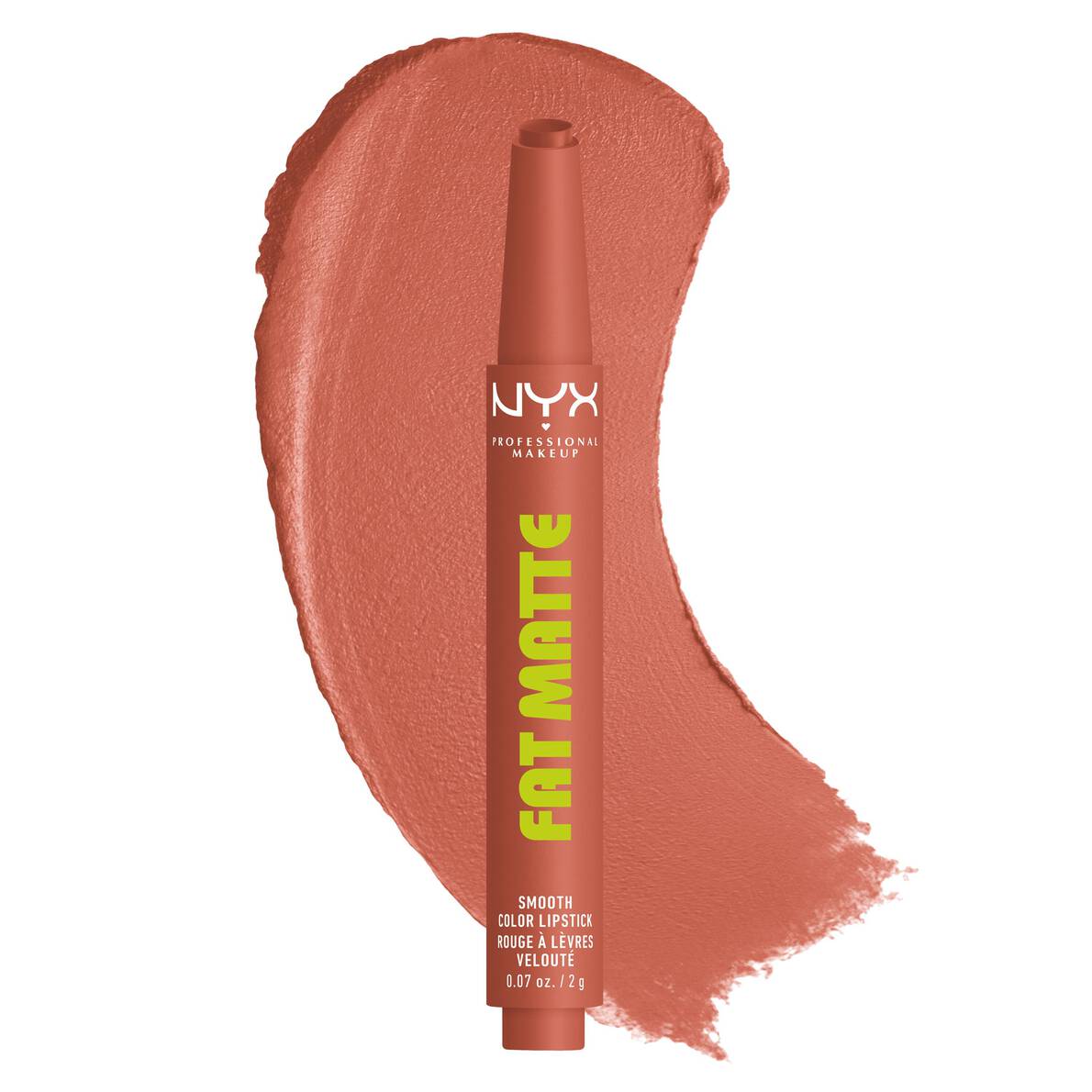 Click Fat Flap Fat Matte Smooth Color Lipstick | NYX PROFESSIONAL MAKEUP