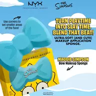 Maggie Simpson Bow Makeup Sponge