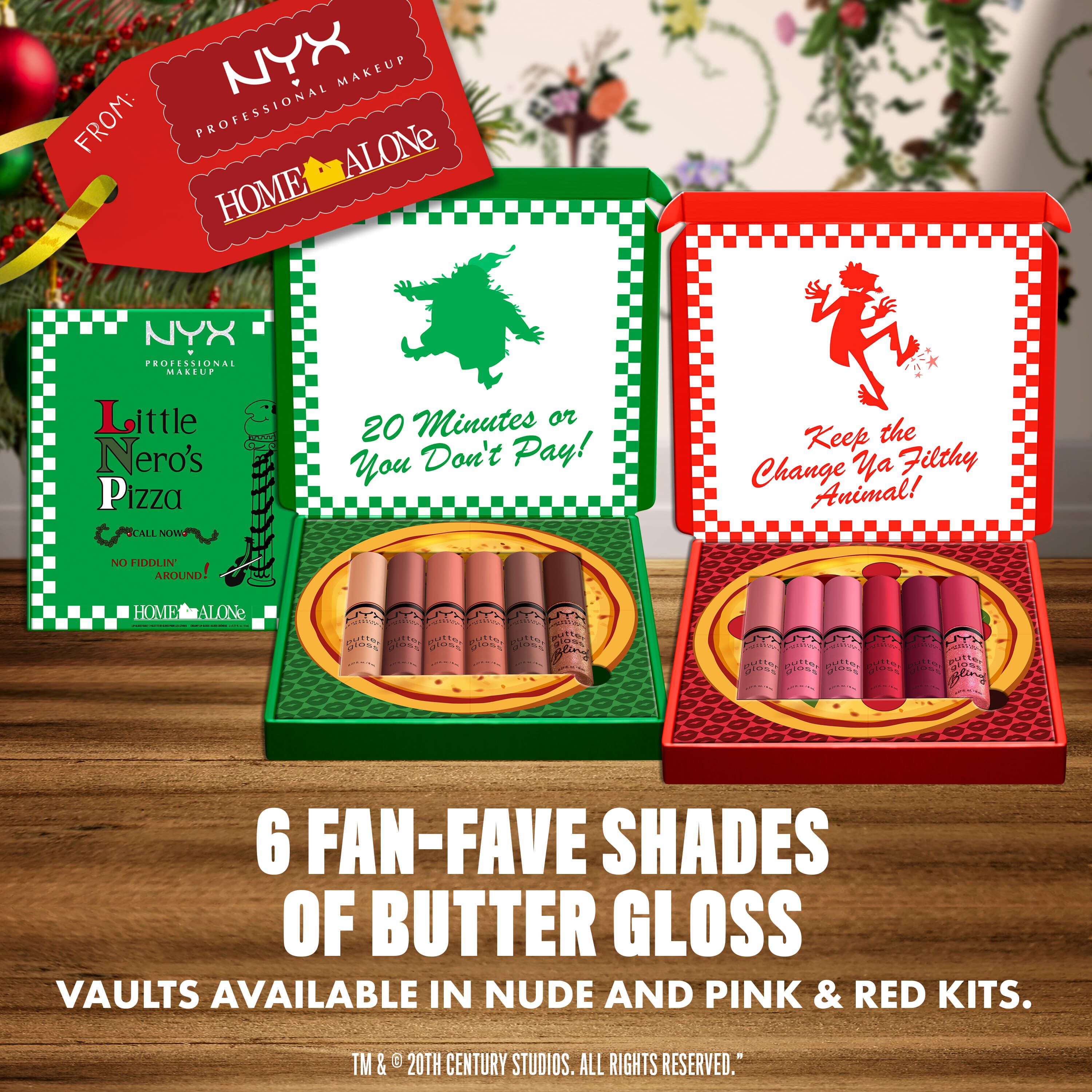 Home Alone Butter Gloss Pizza Vault