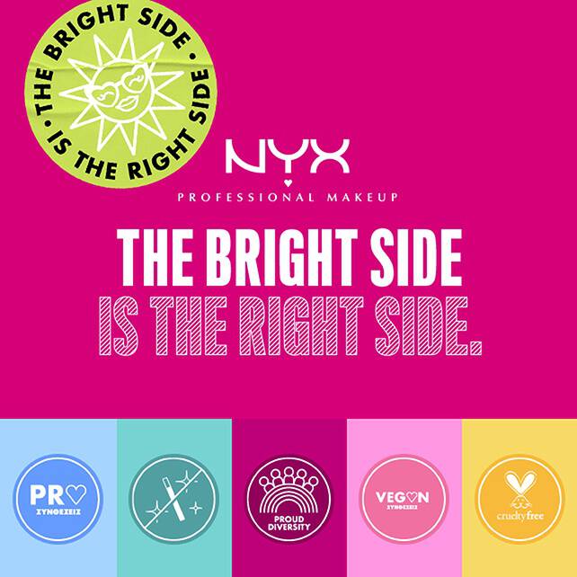 Qualitätsstandards von NYX Professional Makeup: Produkte werden von Profis zusammengestellt, Bilder werden nicht bearbeitet, NYX Professional Makeup setzt sich für Diversität ein, tierversuchfrei, vegane Formeln